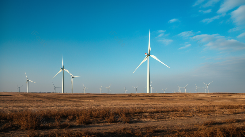 风力发电风车与太阳能应用,高清,摄影图,摄影图片,图片大全,摄影图免费下载